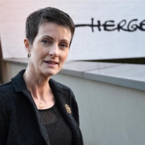 Anne Eyberge, directrice du "Musee Herge" depuis 2015 (c) "L Avenir"