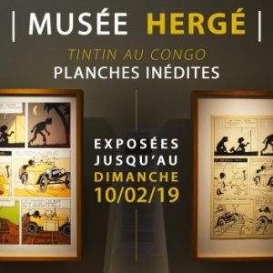 "Tintin au Congo" : la page 31 des versions colorisee/2019 et originale/1931 (c) Herge-Moulinsart 2019