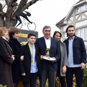 En Famille, avec, a droite, son petit-fils, Luca, Champion Olympique de Hockey 2016 (c) Woluwe-St.-Pierre