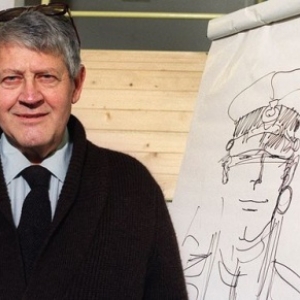 Une icone du neuvieme art et son principal personnage, "Corto Maltese" (c) "Getty"