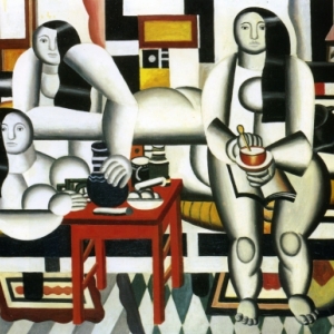 "Le Dejeuner" (Fernand Leger, 1921-1922) (c) "SABAM"-Belgium