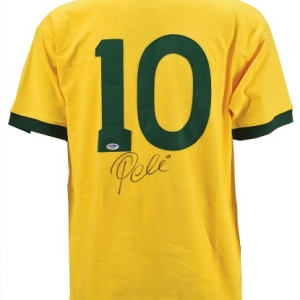 Maillot signe par "Pele" (c) "Woodfox Autographs"  