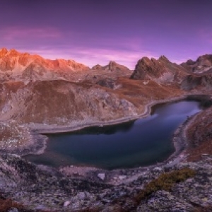 "Horizons Denteles" ("Ilot des Bateliers") (c) Ambre de l'Alpe (Fr.)