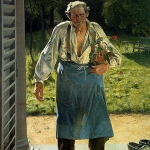 "Le vieux Jardinier" (vers 1886) (c) Emile Claus (c) Ville de Liege