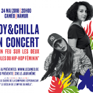 Concerts de « Joy » et de « Chilla », au « Caméo », à Namur, ce 24 Mai