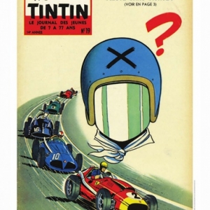 Couverture Journal Tintin 1959 - Numero 19 (c) Jean Graton/Graton Editeur 2018