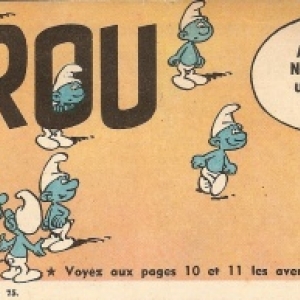 Les "Schtroumpfs", en 1958 (c) "Peyo"/"Dupuis"