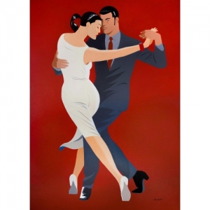 "Tango Canyengue" (52,5 x 32,5 cm) (c) Philippe Berthet 2018