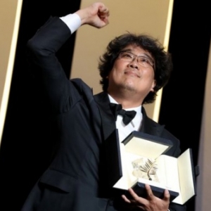 Bong Joon-ho, laureat de la "Palme d Or" du 72e "Festival de Cannes", pour "Parasite"