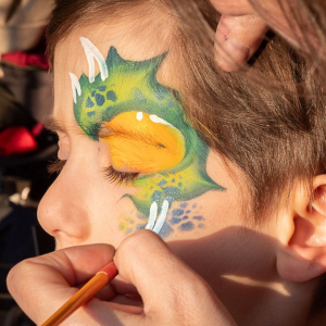 Atelier de maquillage « Trombidou » (dès 3 ans) © Sylvie Delplanque