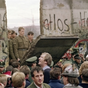 Le 09 novembre 1989, a Berlin (c) "La Croix"