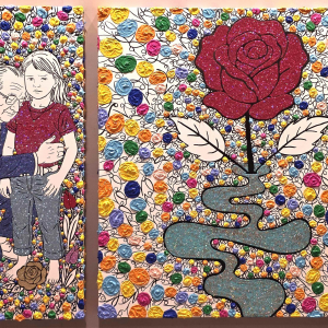 « Love is the Higher Power » © Princesse Delphine de Saxe Gobourg © "Guy Pieters Gallery" © Ph. : F. Sebo