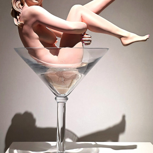 "Miss Martini"/2008 © Mel Ramos (1935–2018) © "Galerie Patrice Trigano" (Paris/stand 117) © Ph. : F. Sebo