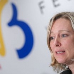 Bénédicte Linard,Minitre de la Culture © Laurie Diffembach/« Belga »