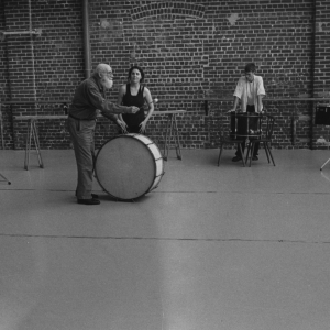 Fernand Schirren au tambour © Francine D'Hulst