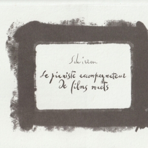 Livre-objet de Fernand Schirren, édité par la © "Cinematek"/2020