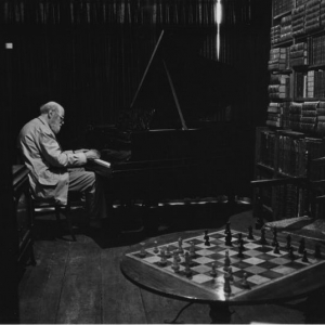 Le jeu d'échec, passion de Fernand Schirren © Francine D'Hulst