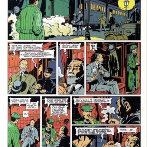 La 1ère planche d'un "Fantomas" de © Claude Laverdure & Luc Delisse/"Lefrancq"