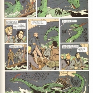 Page du tome 2 de "Voyage au Centre de la Terre" © Claude Laverdure & Luc Delisse/"Miklo"