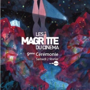 L Affiche officielle des 9emes "Magritte du Cinema" realisee par Brecht Evens