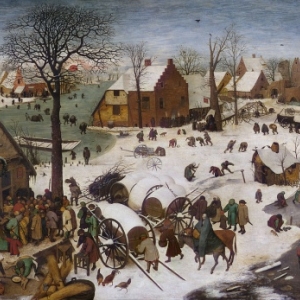 "Le Denombrement de Bethleem" (1566) (c) Pieter Breughel/"Musees royaux des Beaux-Arts"