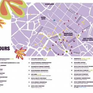 Parcours floral © Ville de Bruxelles