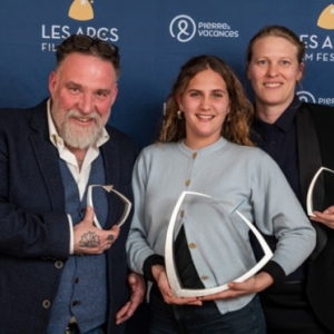 Avec Bouli Lanners, en 2019, 4 Prix au (c) "Les Arcs Film Festival", pour "C est ca l Amour" (Claire Burger)