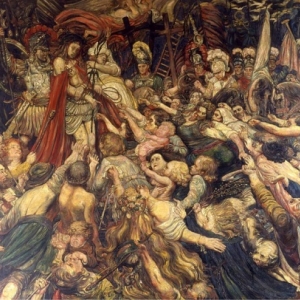 "Le Christ aux Outrages" (1889, huile sur toile, 293 x 353 cm) (c) Palais du Roure/Avignon 