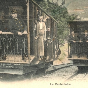 Le Funiculaire de la Citadelle, dès 1898/Exposition à « Terra Nova » © « CAC »