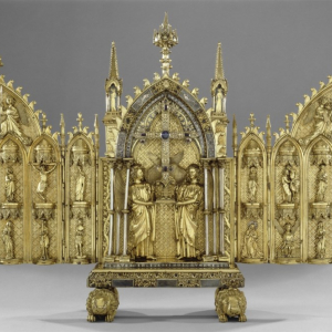 « Polyptique-reliquaire de la Vraie-Croix »/après 1254 © « Musée du Louvre »