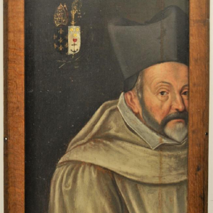 Portrait de l’abbé Dupaix/XVIè siècle © Franière, église Sainte.-Agathe