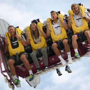 Joie et Sensations garanties © Virginie Lefour/« Belga »