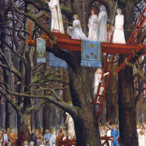 « Les Druides coupant du Gui le sixième Jour de la Lune » (Henri-Paul Motte) © « Musée des Théâtres romains », Lyon © Ph. : C. Thioc