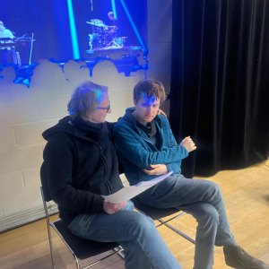 Répétition en duo pour « La folle Epopée de Lou B. »