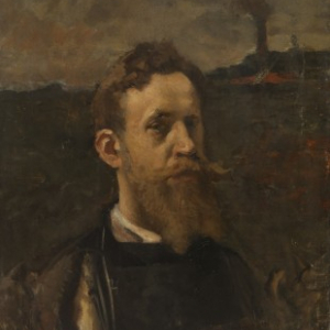 Auto-portrait (Constantin Meunier/vers 1885)