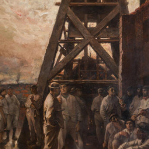 « La Descente dans la Mine » (Constantin Meunier)