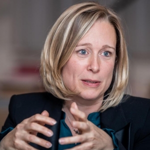 Bénédicte Linard, Ministre de la Culture © Mathieu Golinvaux/"Le Soir"