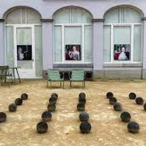 Jardin du « Musée F. Rops » » : « Au Boeuf sur le Toit » (P. Dandoy) © « Fonds Dandoy »/« Archives de l’Etat »