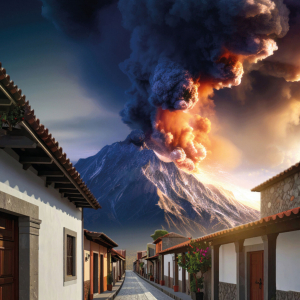 L'éruption du Vésuve © « Tempora »