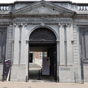 Façade de l’hôtel particulier de Gaiffier d’Hestroy et de Tamison © Province de Namur