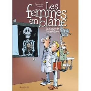 Couverture du N° 42 de la série "Les Femmes en blanc" © P. Bercovici-R. Cauvin/Ed. "Dupuis"