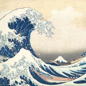 « La Grande Vague de Kanagawa »/1830-1831(Katsushika Hokusai) © "Sumida Hokusai Museum"