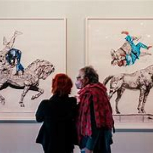 Deux oeuvres © Márcio Carvalho