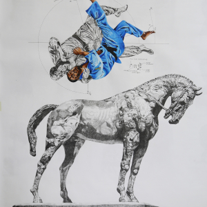 « Falling Thrones » (Léopold II & Patrice Lumumba)/2020 © Márcio Carvalho