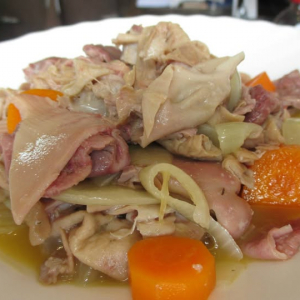 Dispouille au vin blanc