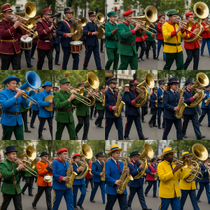 12 Fanfares invitées par le « CCQN »