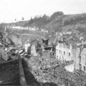 Houffalize 1944 1945 rue ville basse