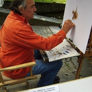 Clovis Grandhenry, artiste  peintre, 