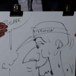 Caricature mariage LEMAITRE-TOUSSAINT Caricature mariage LEMAITRE-TOUSSAINT