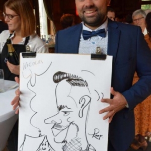 Caricature mariage Émilie et Vincent Caricature mariage Émilie et Vincent